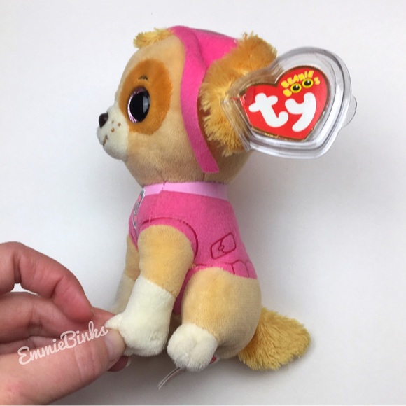 NWT Ty Beanie Boos Skye Paw Patrol Beanie Plush Collectible Toy - Picture 8 of 14
